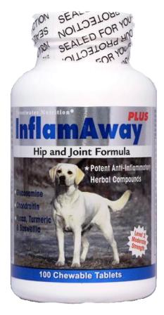 Glucosamine Chondroitin and MSM for dogs InflamAway Plus