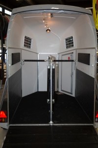 Inside Horse Trailer